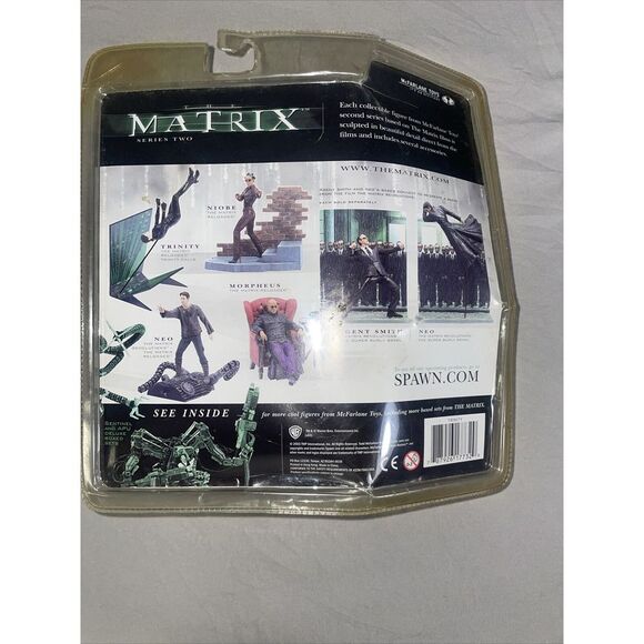 2003 McFarlane Matrix Series 2 Trinity Falls Matrix Reloaded Action Figure NEW - Picture 5 of 5